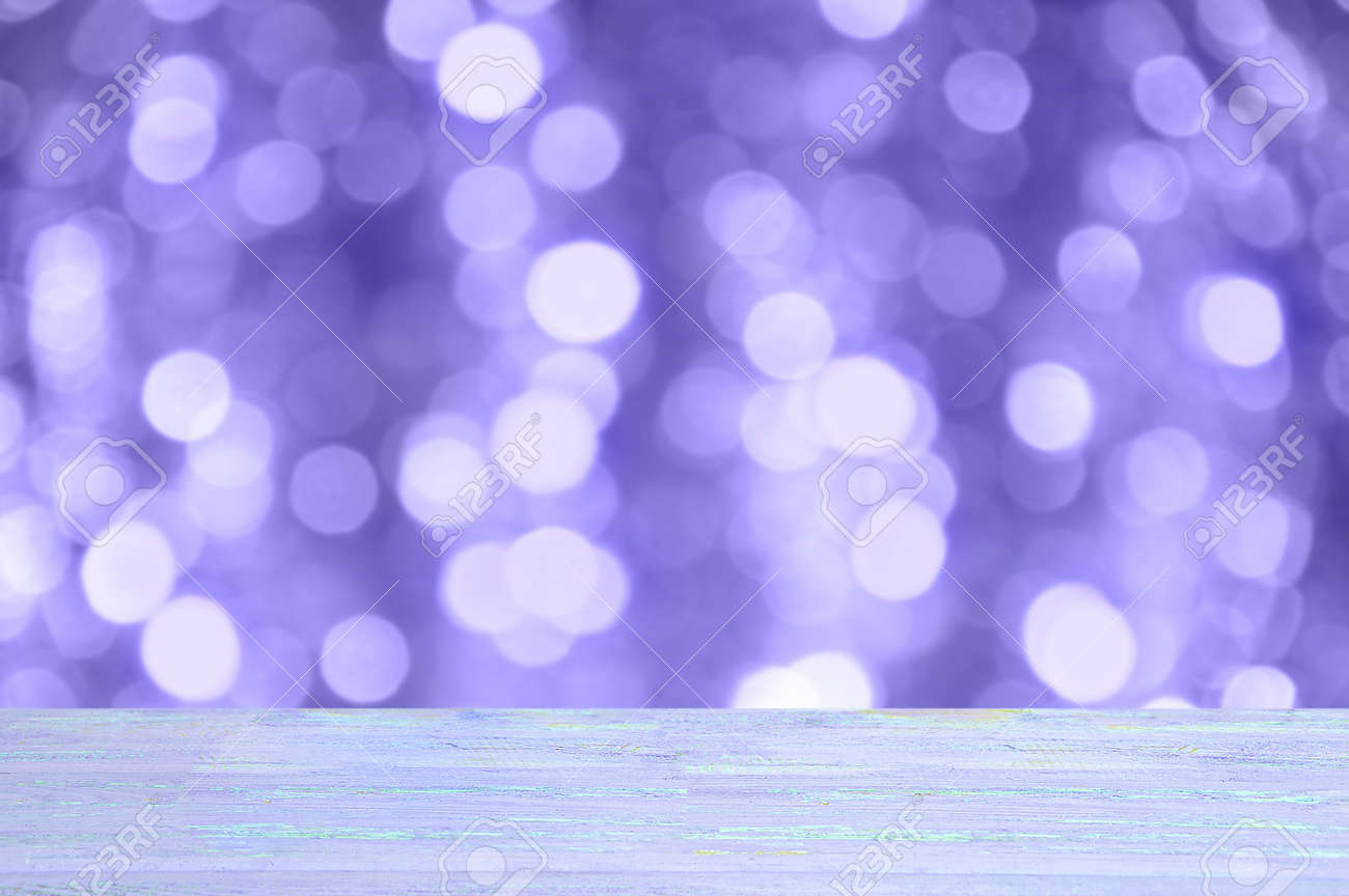 Background blank. Blue blurred bokeh and weathered aged wood planks. - 166705607 Background blank. Blue blurred bokeh and weathered aged wood planks. - 166705607