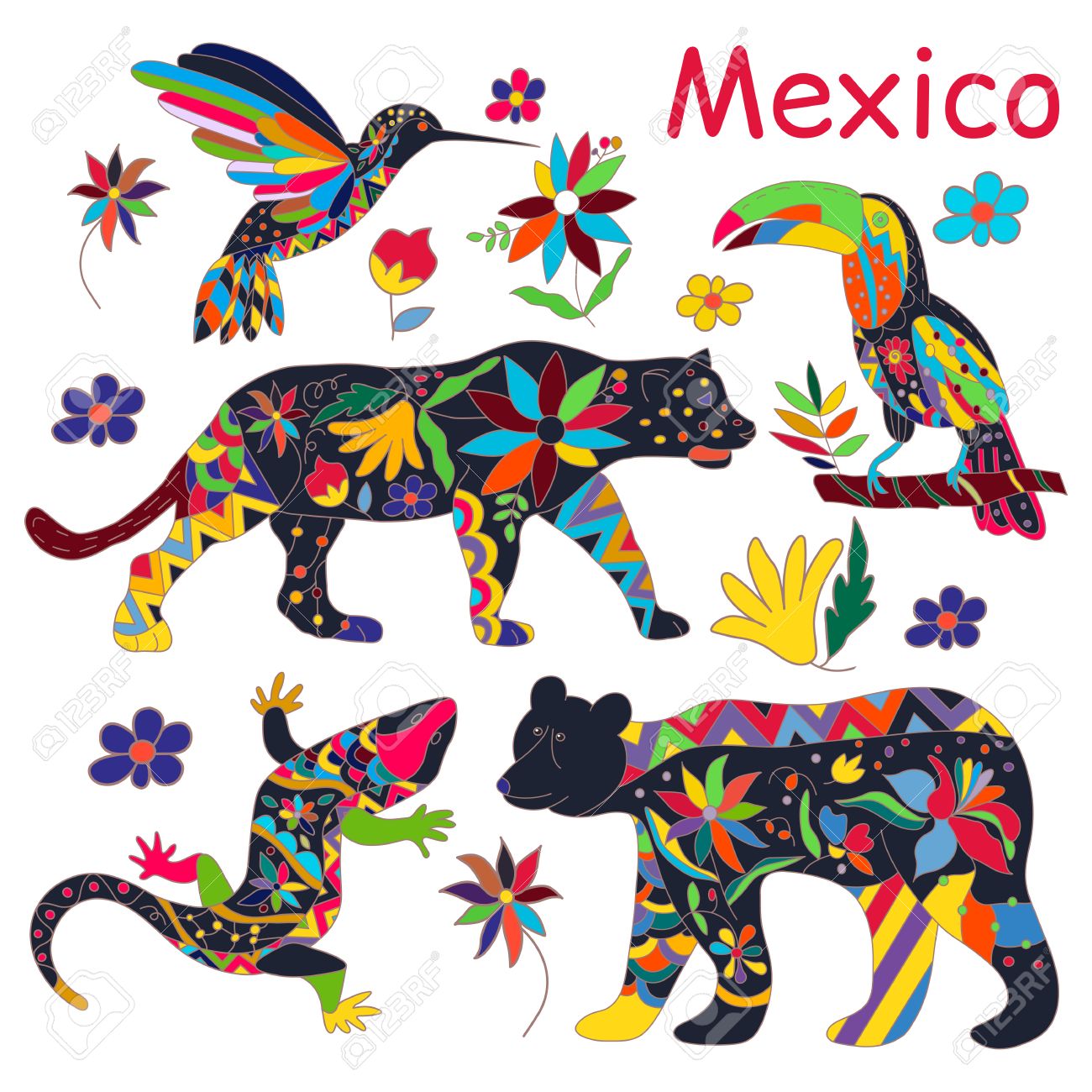 メキシコ トカゲのオブジェクト