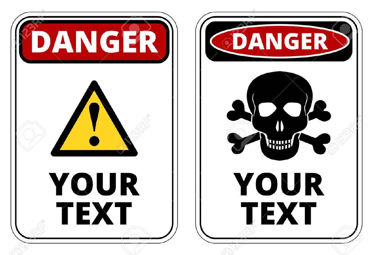 attention sign template