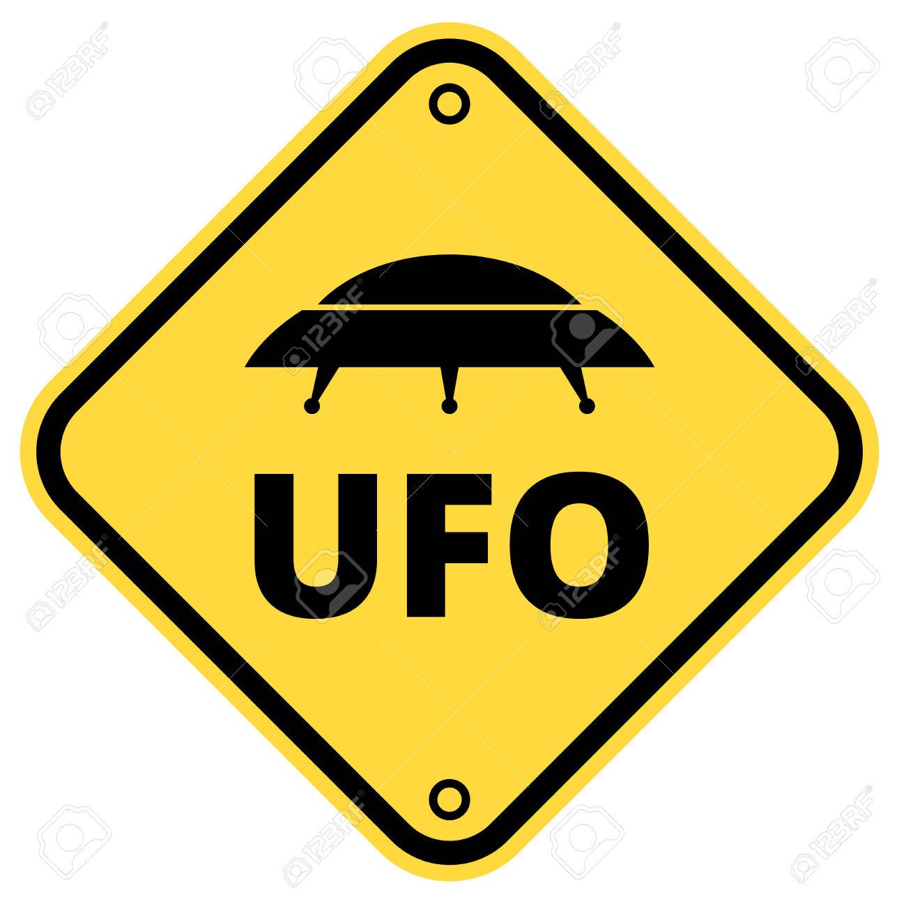Humorous Danger Road Signs For UFO, Aliens Abduction Theme, Vector  Illustration Royalty Free SVG, Cliparts, Vectors, and Stock Illustration.  Image 42570679., image size:1300x1300
