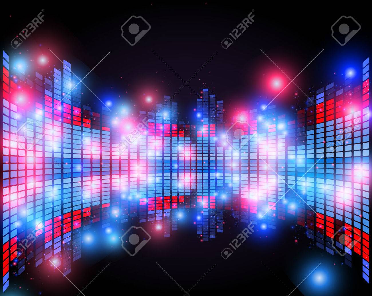 Abstract equalizer with 3d perspective effect , night music club life vector concept - 62510043 Abstract equalizer with 3d perspective effect , night music club life vector concept - 62510043