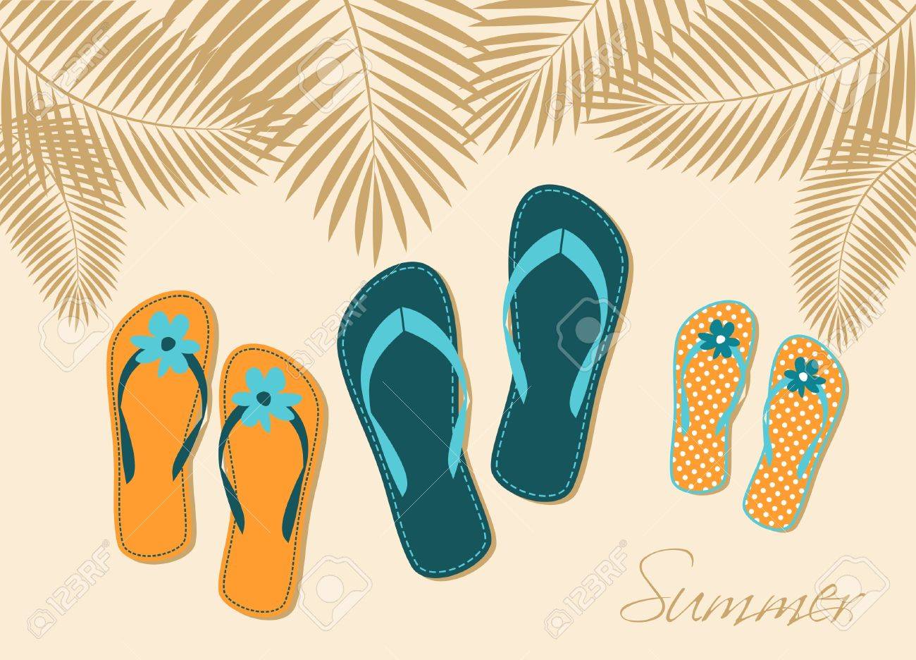 family flip flops