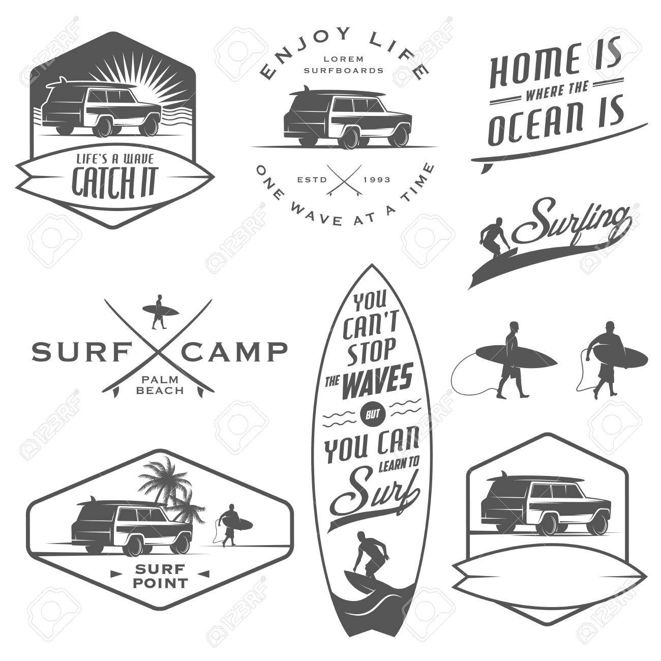 vintage surf designs