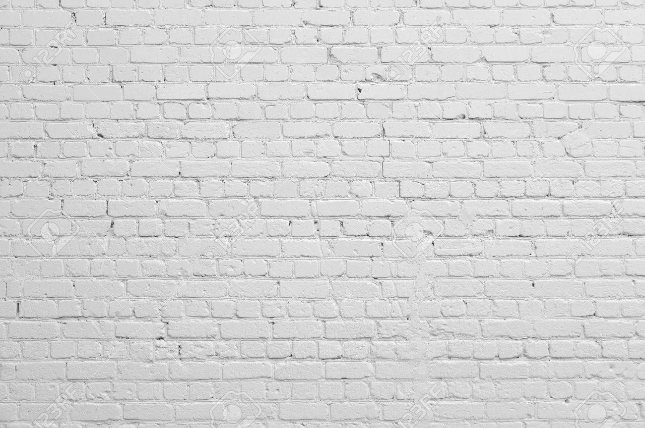 Background. Brick wall painted with white paint. - 51116560 Background. Brick wall painted with white paint. - 51116560