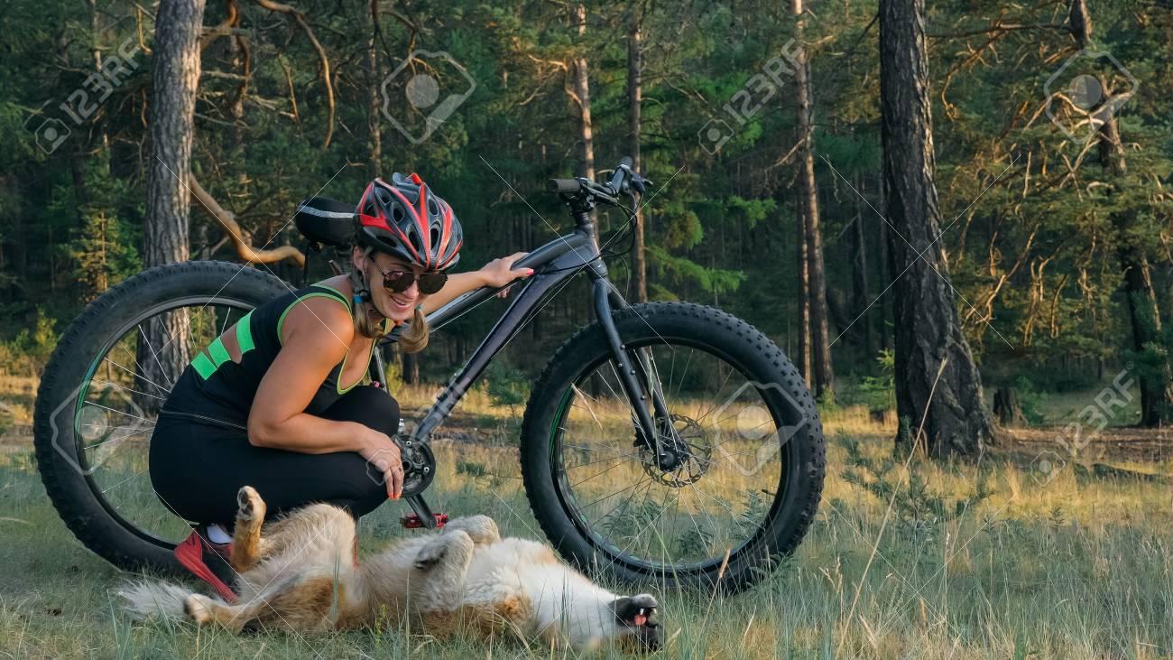 fat bike in summer