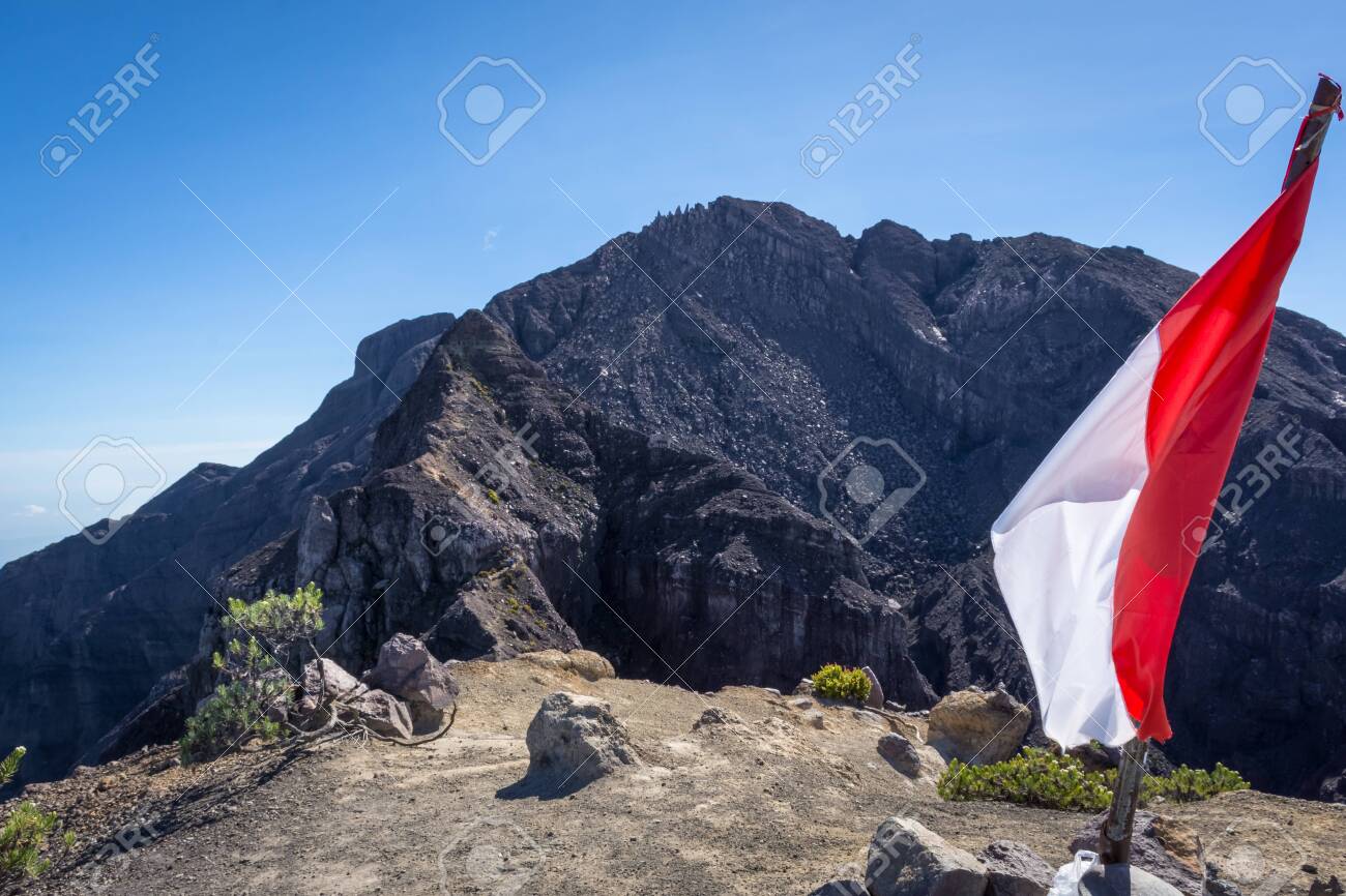 A View From Flag Peak Or Puncak Bendera 3 140m Raung Is Stock Photo Picture And Royalty Free Image Image 126036394