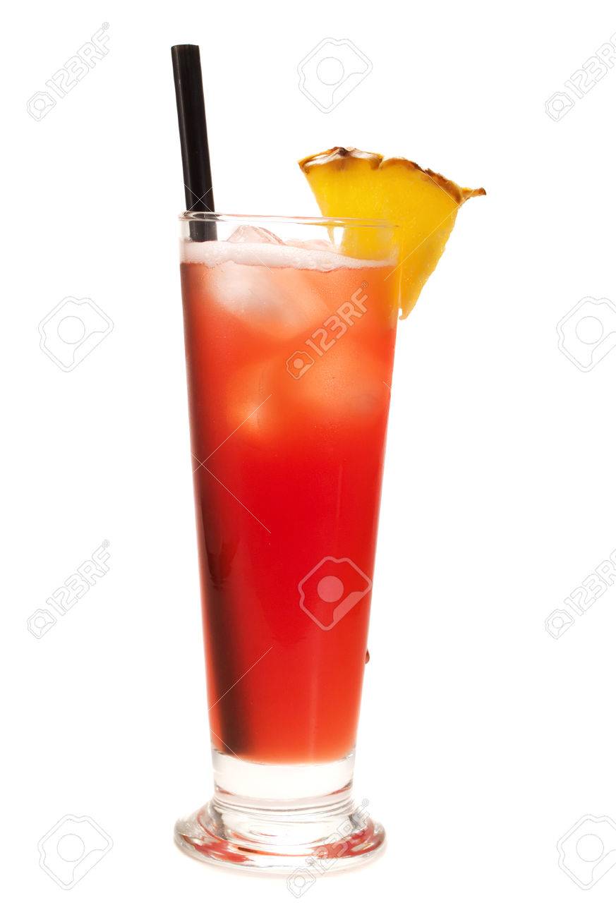 Ingredients 1 Shot Malibu 2 Shots Cranberry Juice 2 Shots Orange Stock Photo Picture And Royalty Free Image Image 36329175