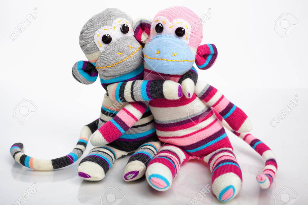 monkey hug toy