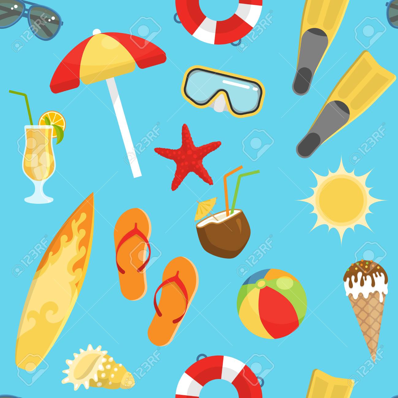 Download Fond theme plage Free