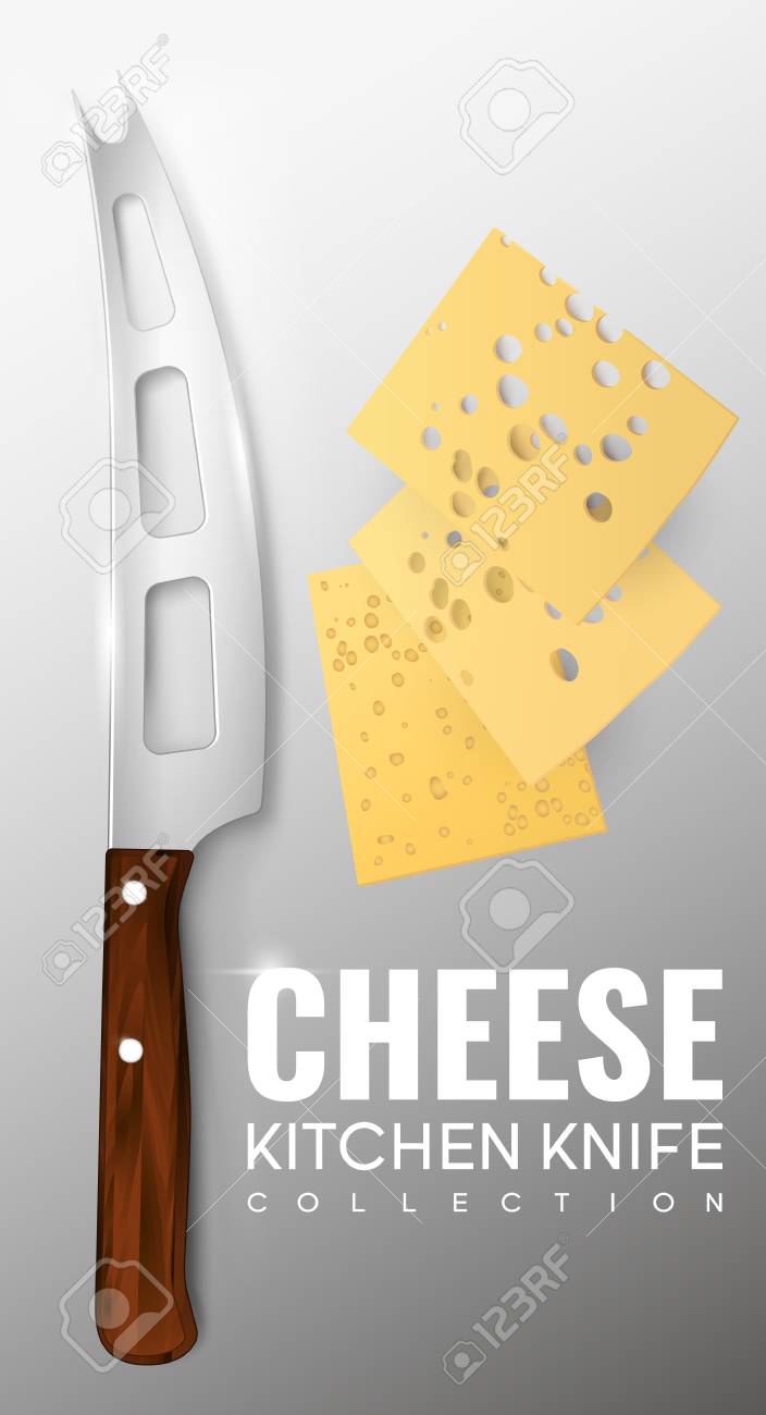 realistic kitchen knife template royalty free cliparts vectors and