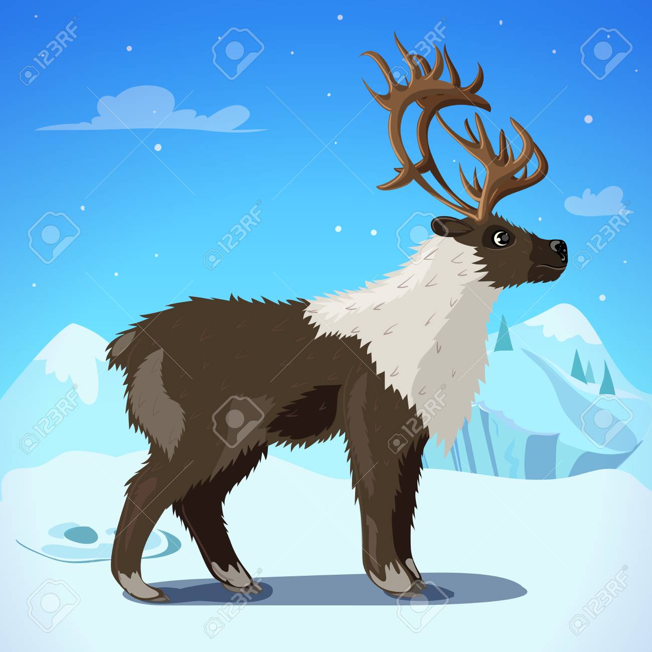 reindeer template