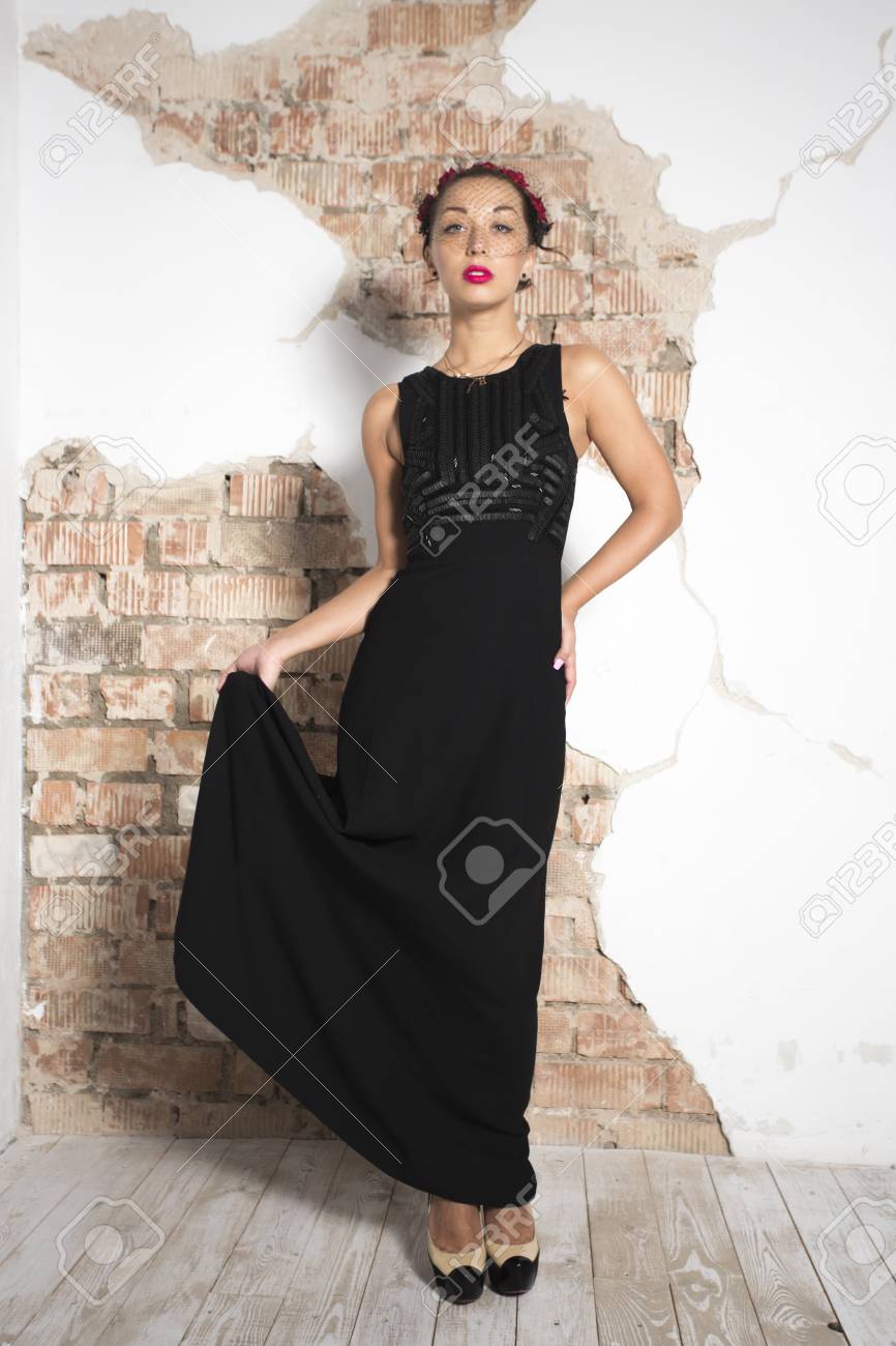 the loft black dress