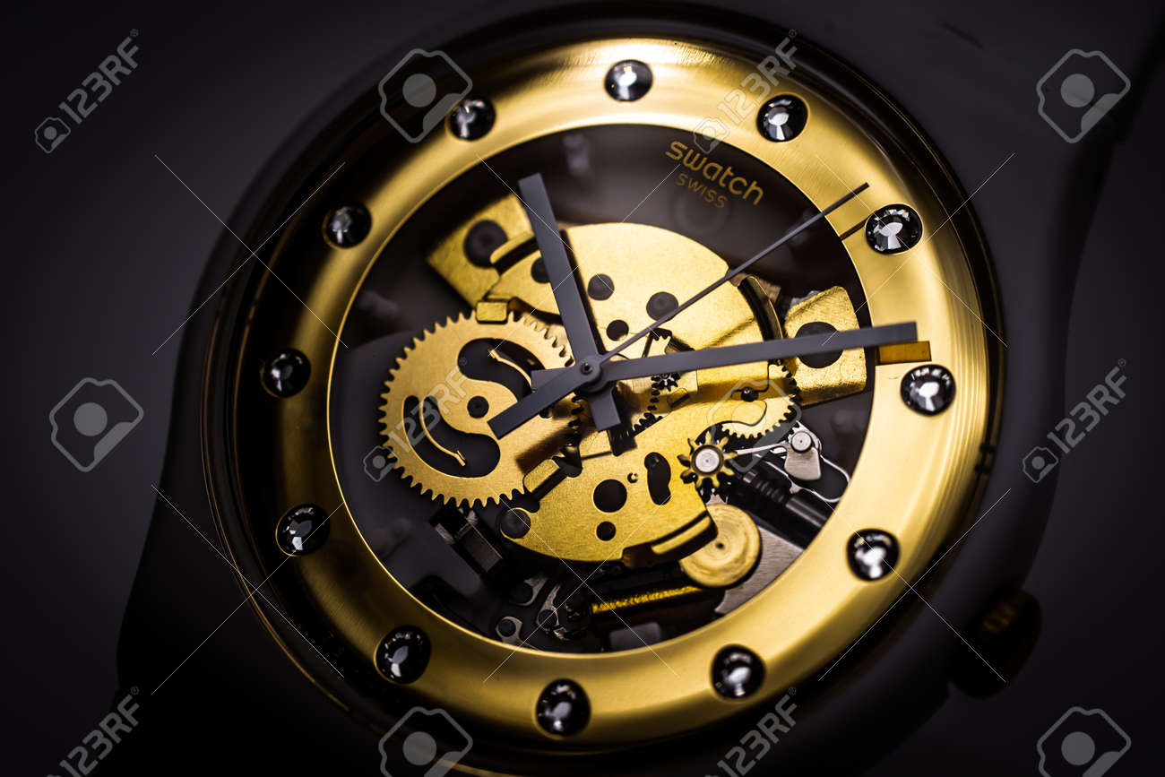 swatch swiss transparent