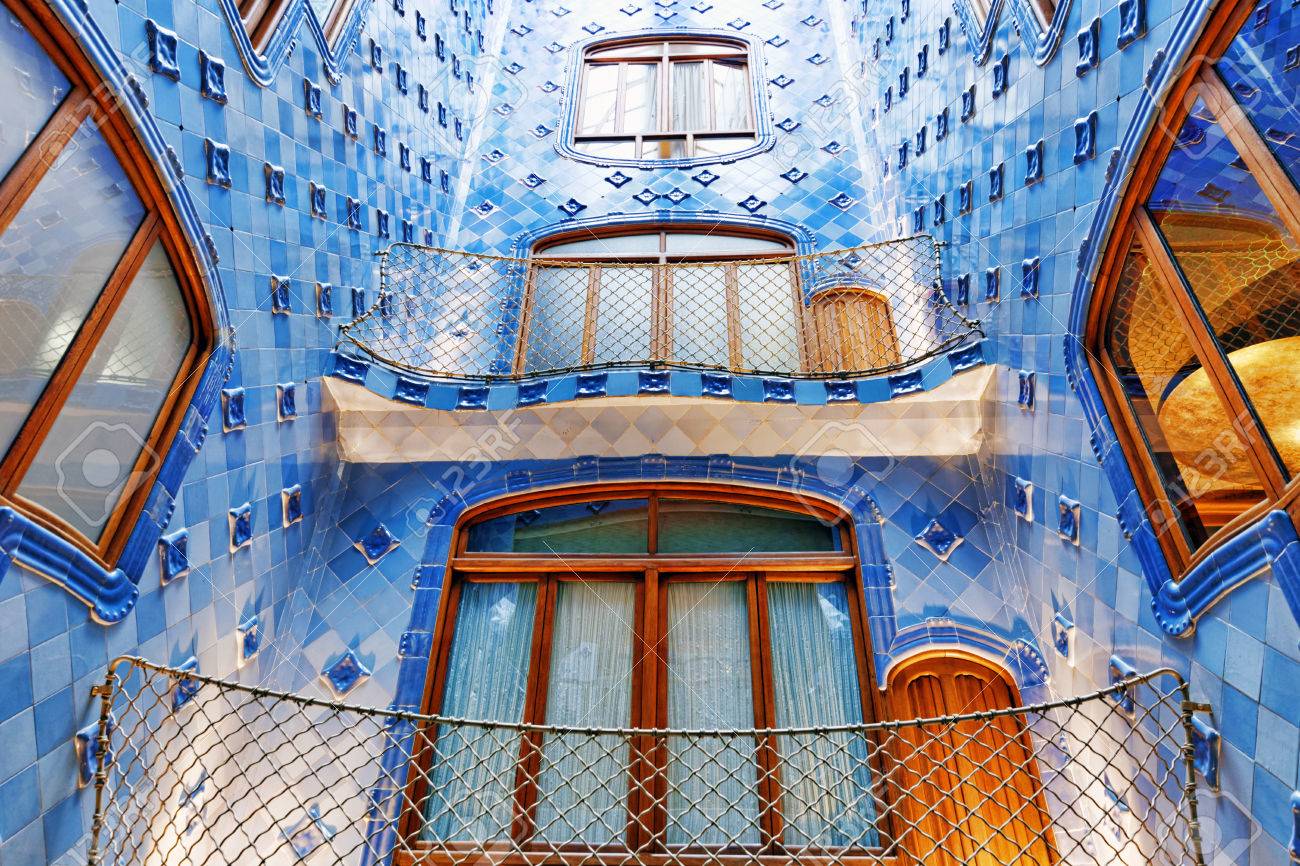 Barcelona Spain Sept 04 2014 Interior And Inner Chambers