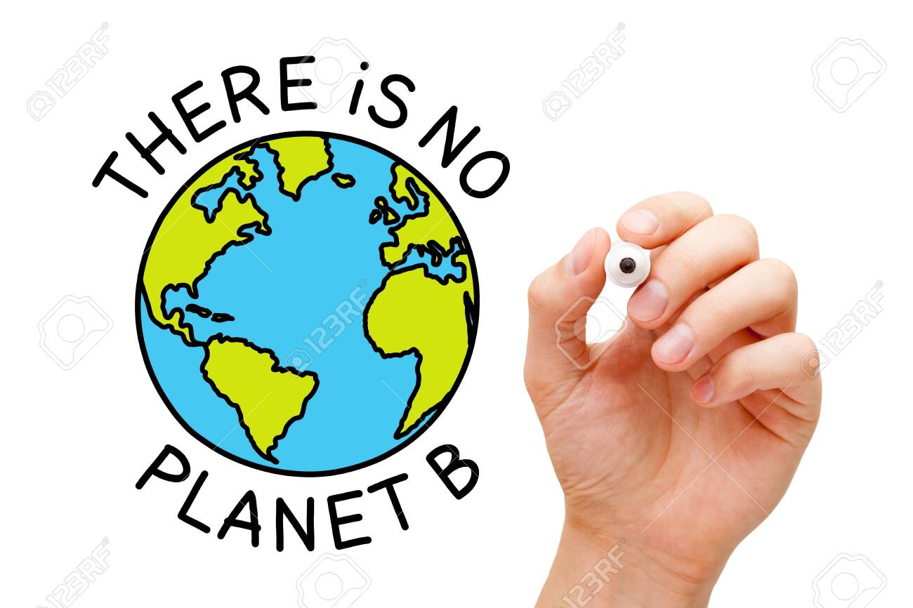 There Is No Planet B Environmental Concept Stock Photo Picture