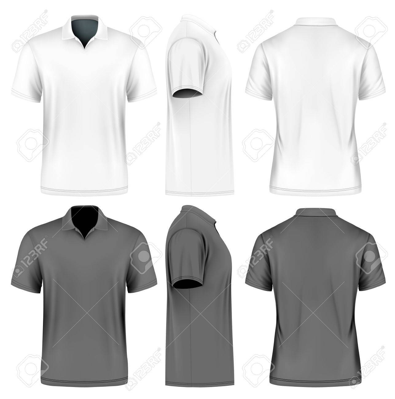 polo shirts back