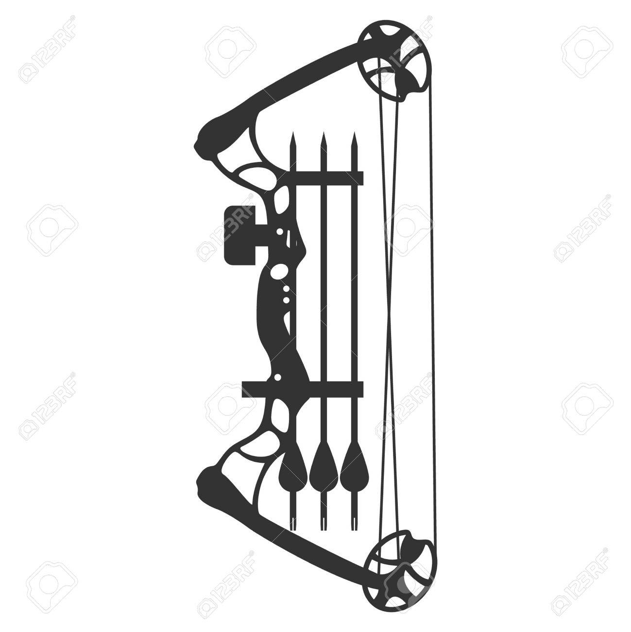 Featured image of post View 17 Silhouette Compound Bow Clipart
