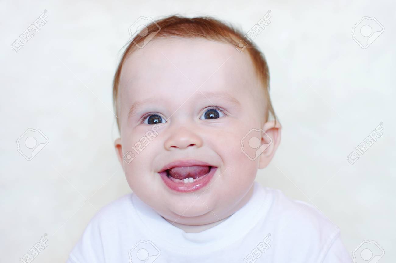 Smiling Lovely Baby Age Of 8 Months Stock Photo Picture And Royalty Free Image Image
