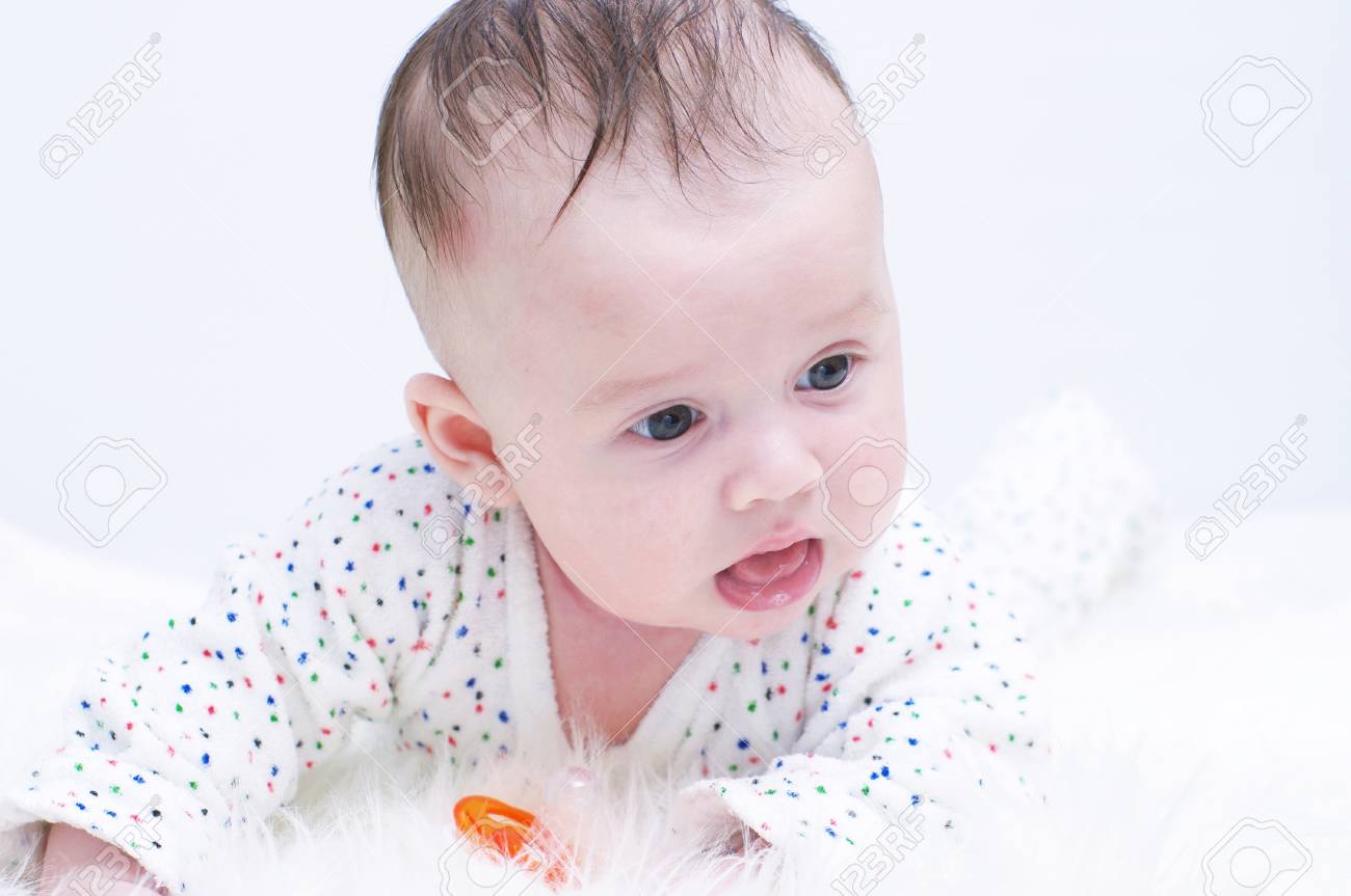 babies at 3 months of age