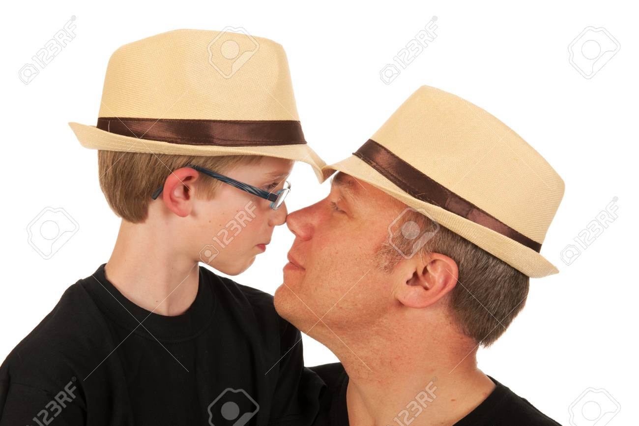 father and son hats