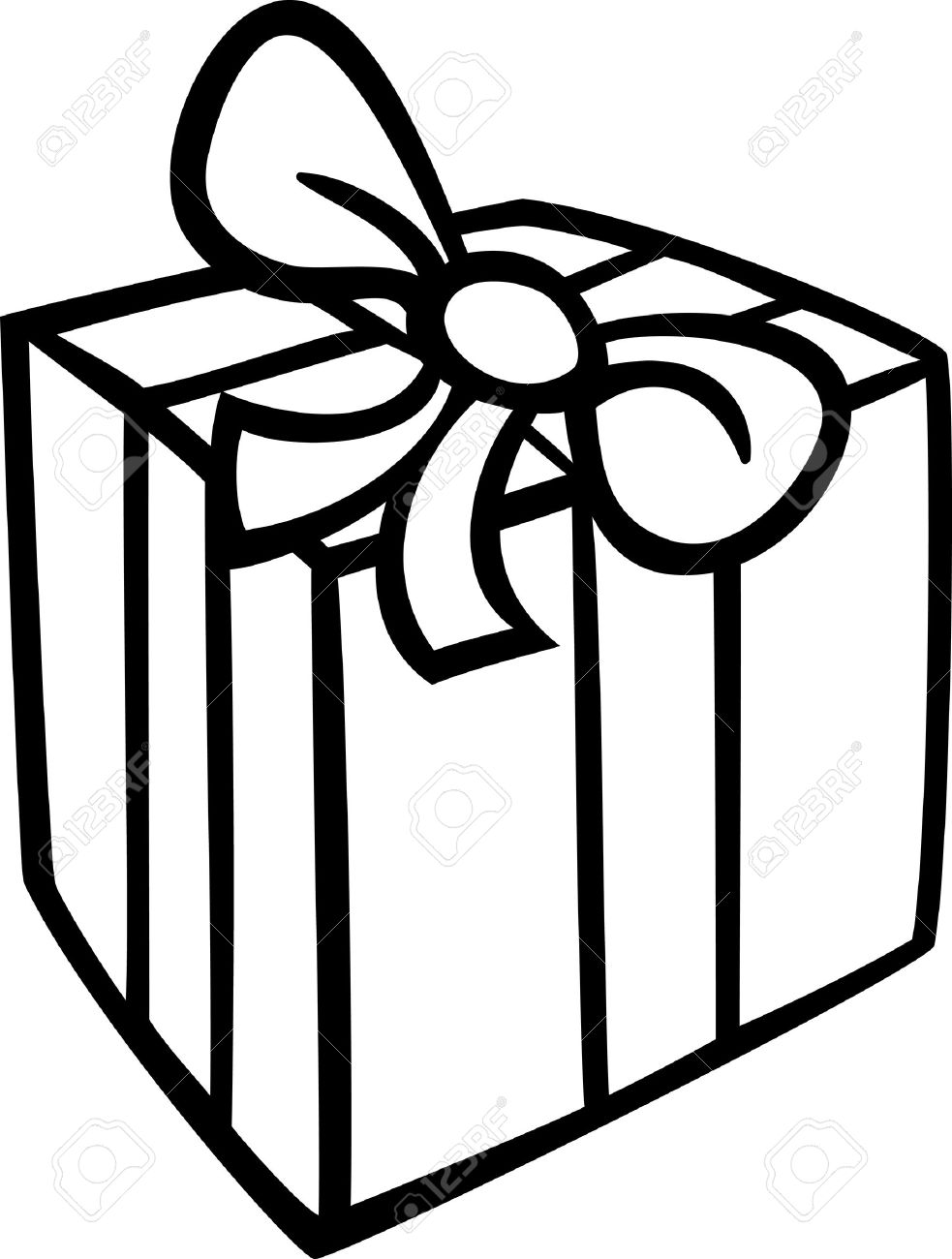 Black And White Cartoon Illustration Of Christmas Or Birthday Present Or Gift Object Clip Art For Coloring Book Royalty Free SVG, Cliparts, Vectors, And Stock Illustration. Image 22421269. Black And White Cartoon Illustration Of Christmas Or Birthday Present Or Gift Object Clip Art For Coloring Book Royalty Free SVG, Cliparts, Vectors, And Stock Illustration. Image 22421269.