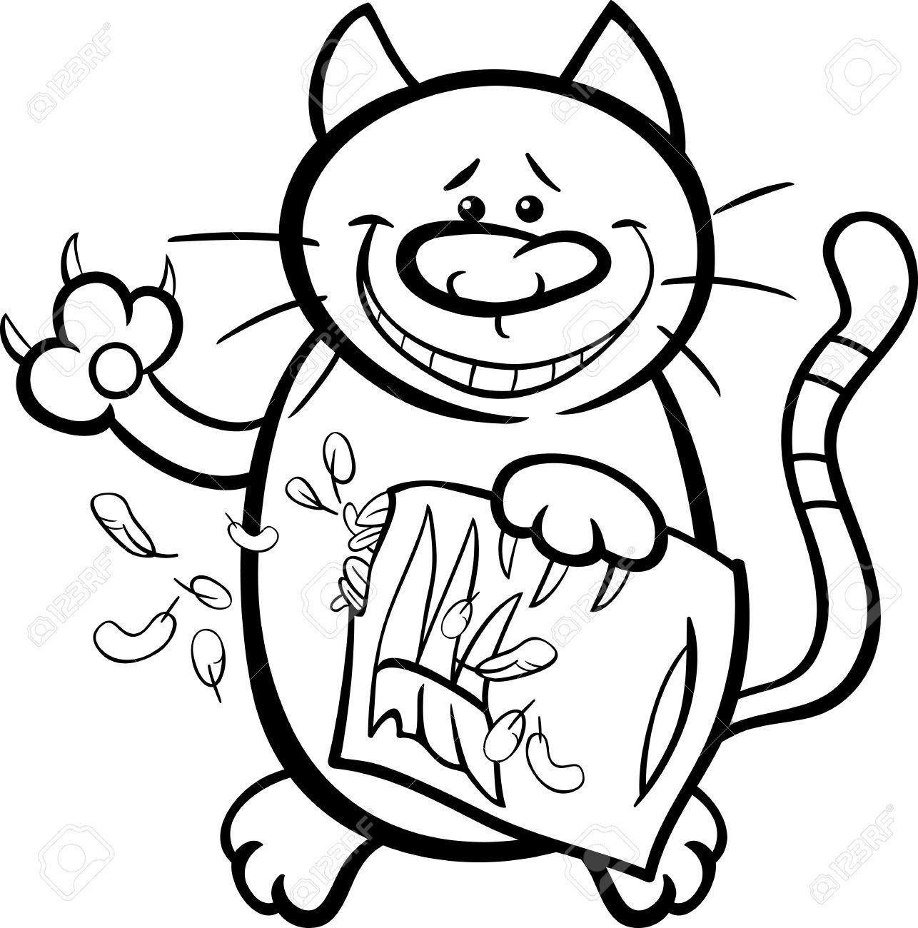 Black And White Cartoon Illustration Of Cat Or Kitten Scratching ... for Pillow Cartoon Black And White
588gtk Black And White Cartoon Illustration Of Cat Or Kitten Scratching ... for Pillow Cartoon Black And White
588gtk