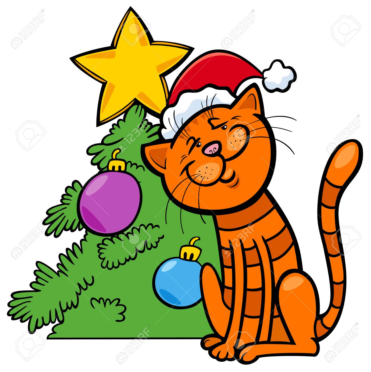 Ilustración De Dibujos Animados Del Personaje De Gato Animal Con árbol De Navidad Ilustraciones Svg, Vectoriales, Clip Art Vectorizado Libre De Derechos. Image 81512149. Ilustración De Dibujos Animados Del Personaje De Gato Animal Con árbol De Navidad Ilustraciones Svg, Vectoriales, Clip Art Vectorizado Libre De Derechos. Image 81512149.
