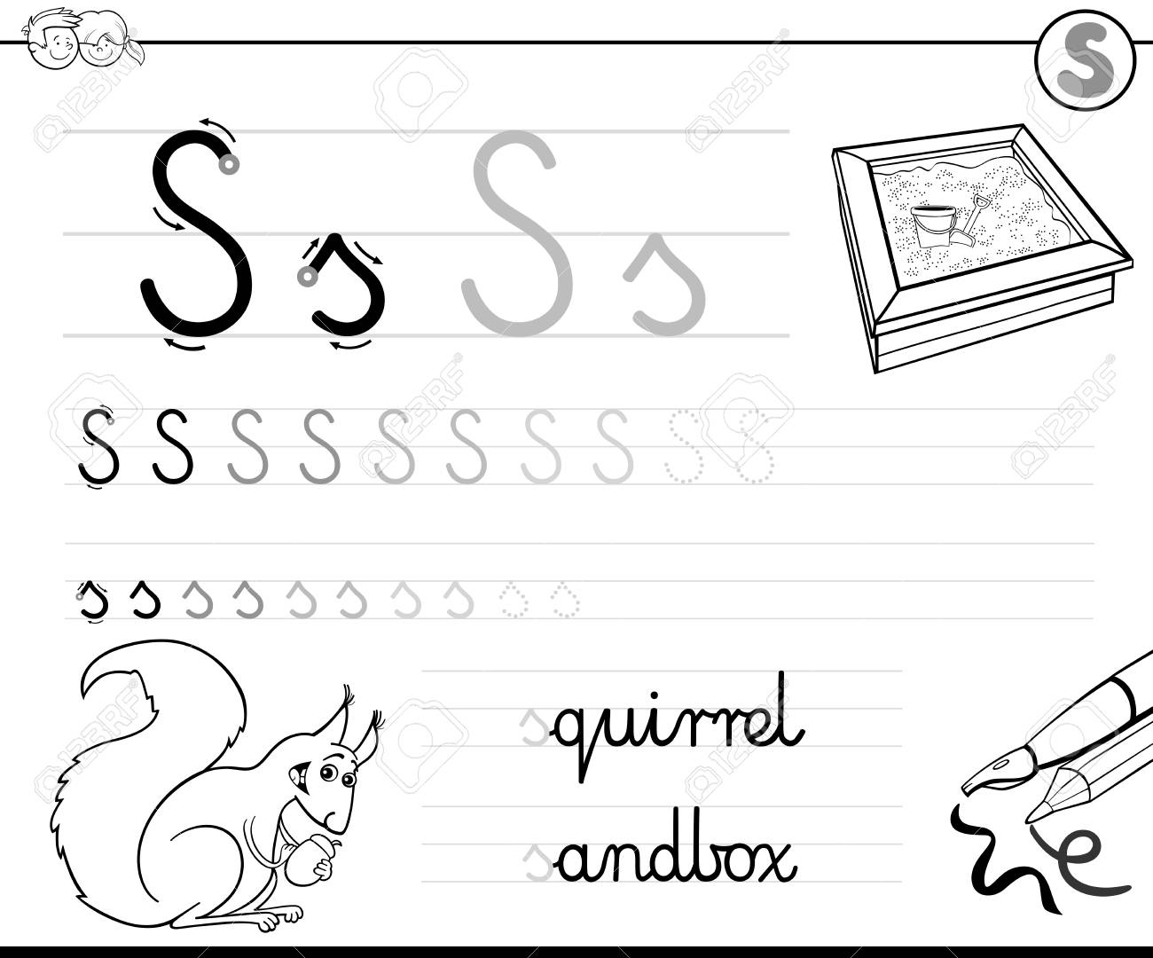 Letter S Preschool Letters Letter S Worksheets Letter S
