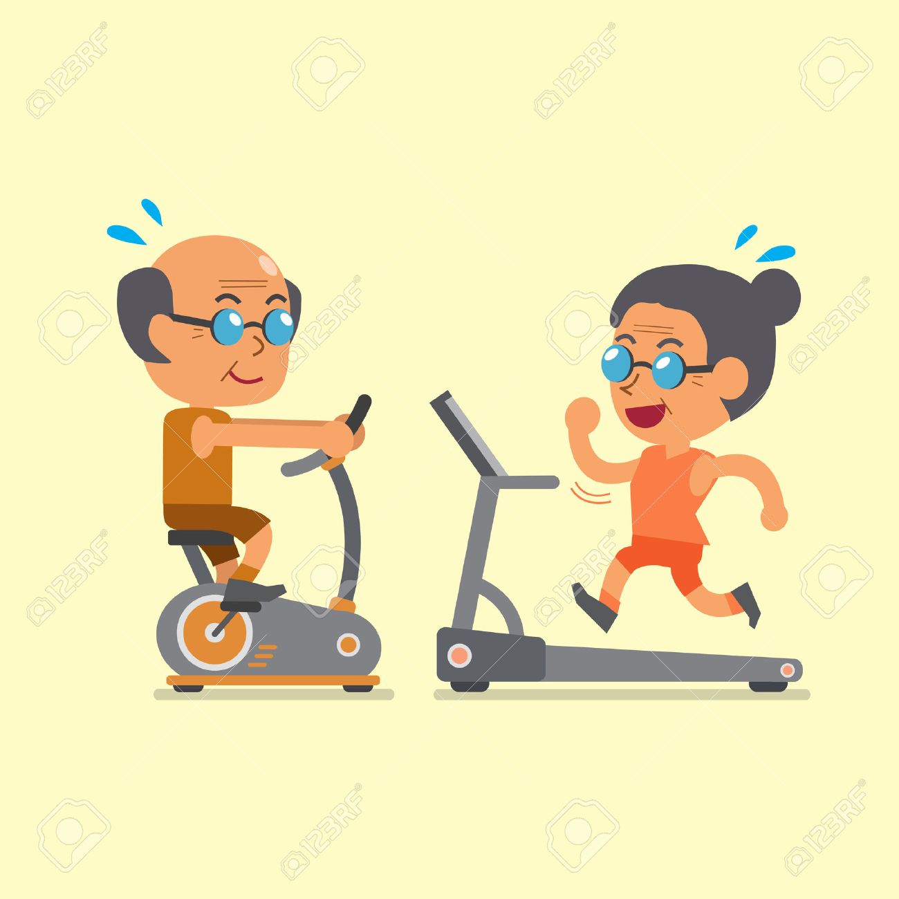 exercise bike treadmill