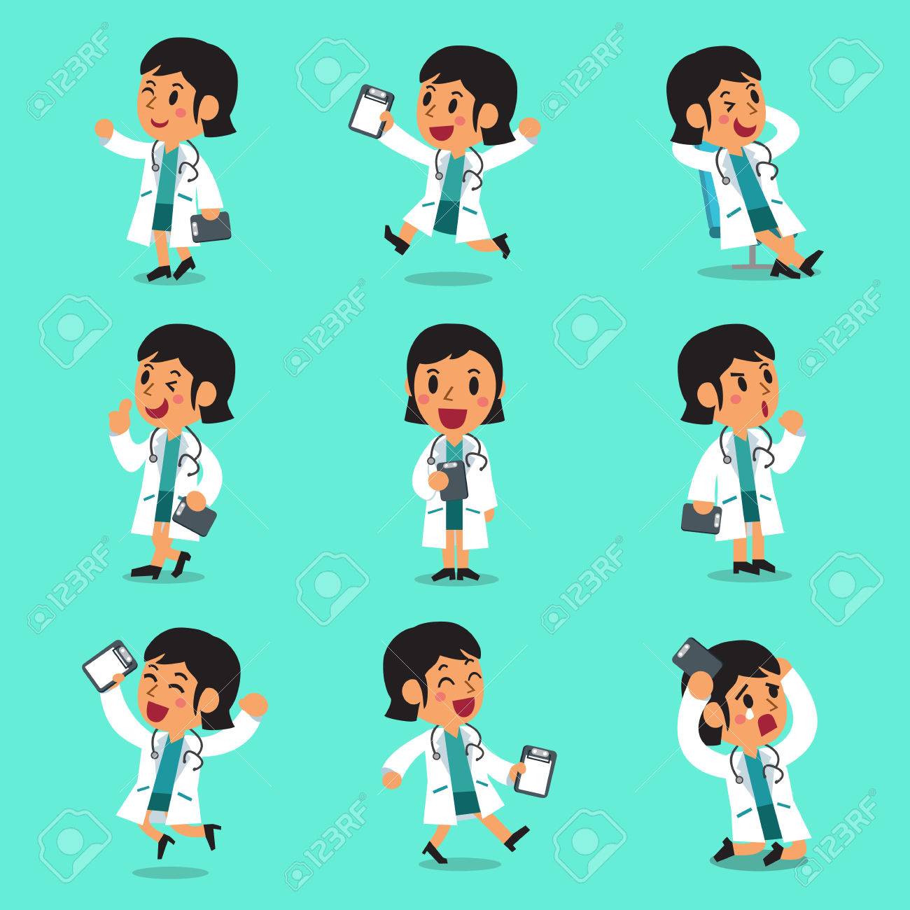 Cartoon Female Doctor Character Poses Royalty Free SVG, Cliparts, Vectors, And Stock Illustration. Image 53668730. Cartoon Female Doctor Character Poses Royalty Free SVG, Cliparts, Vectors, And Stock Illustration. Image 53668730.