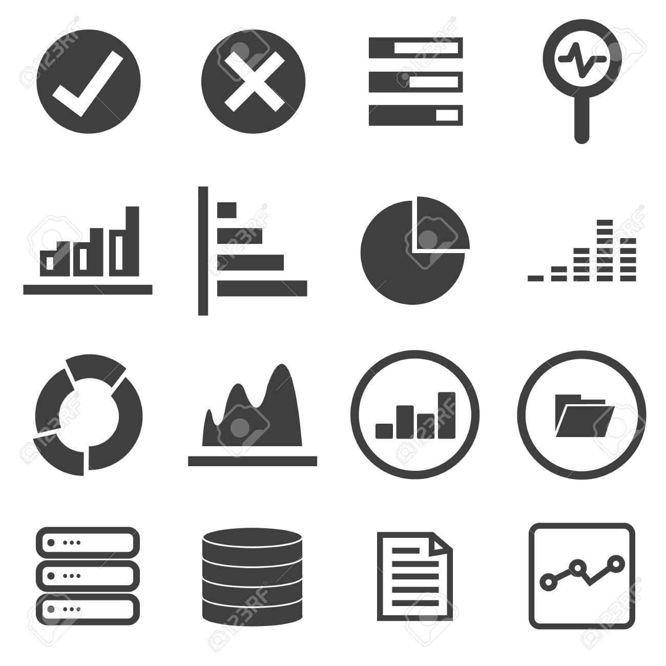 business infographic icons royalty free cliparts vectors and stock