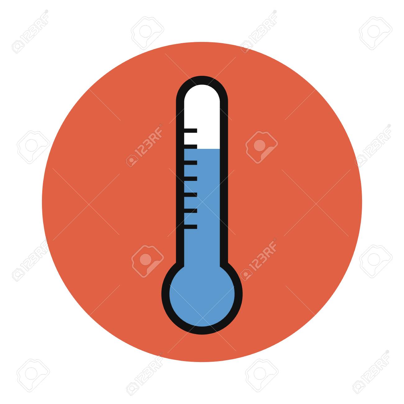 温度計のアイコン のイラスト素材 ベクタ Image