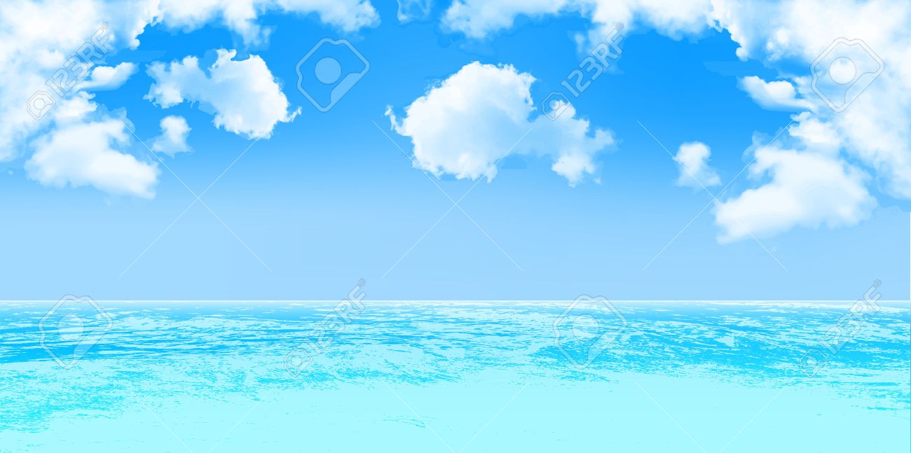 海空の背景 のイラスト素材 ベクタ Image