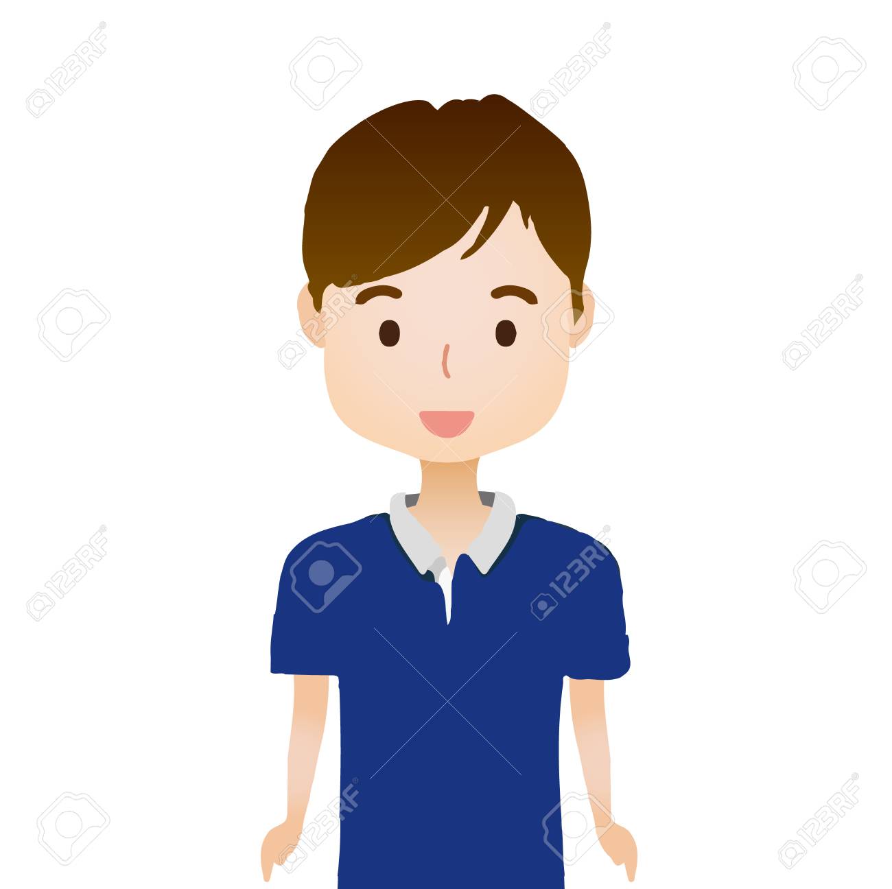 男のお父さんアイコン のイラスト素材 ベクタ Image