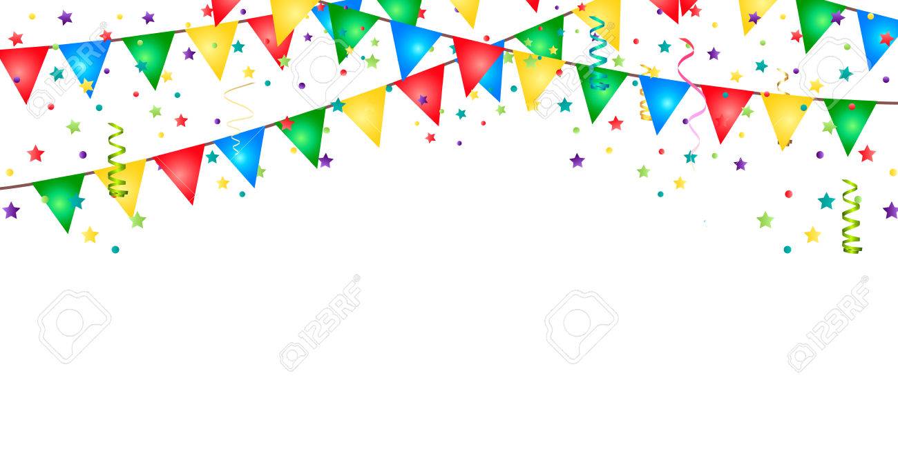Flag Colorful Event Background Royalty Free Cliparts, Vectors, And