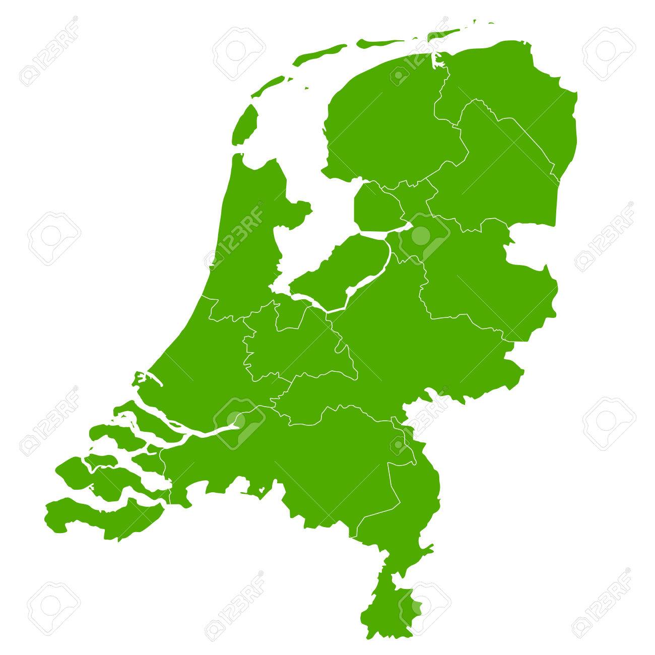 Holanda Icono De Mapa Del Pais Ilustraciones Vectoriales Clip Art Vectorizado Libre De Derechos Image 60085083