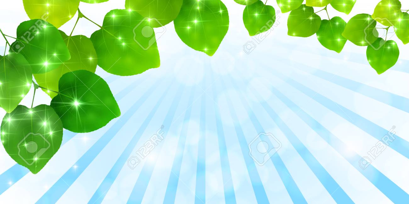 新緑の風景の背景のイラスト素材 ベクタ Image 新緑の風景の背景のイラスト素材 ベクタ Image