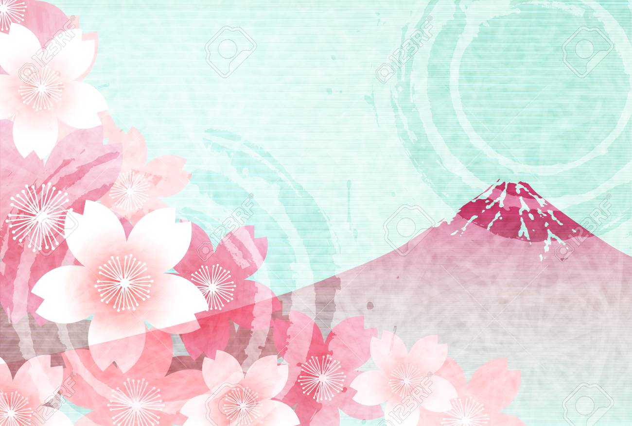 cherry blossom new year card japanese paper background royalty free new year cards japan