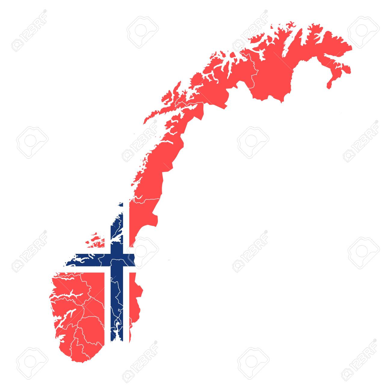 Norway National Flag Map Icon Royalty Free SVG, Cliparts, Vectors, and  Stock Illustration. Image 139462258., image size:1300x1300