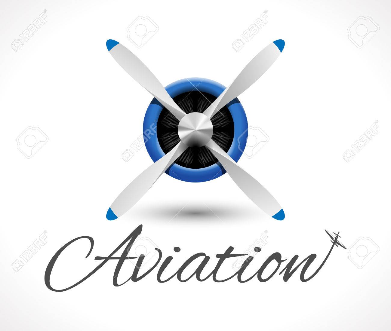 aviation logo royalty free