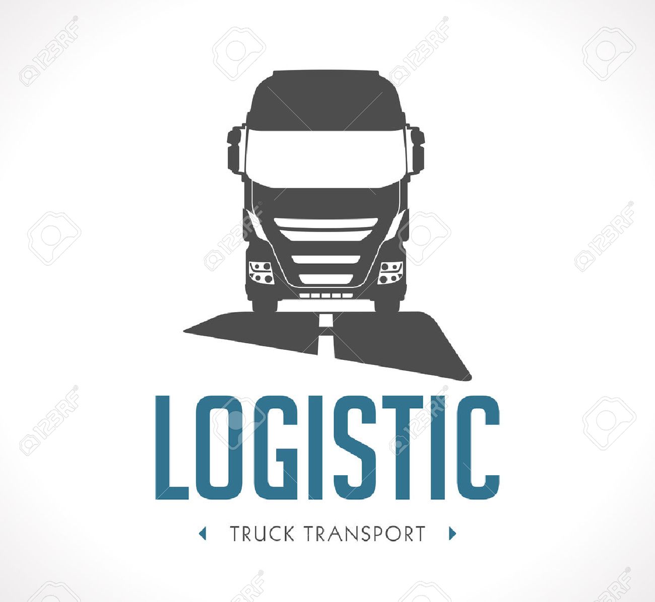 logo logistic truck royalty free cliparts vectors and stock