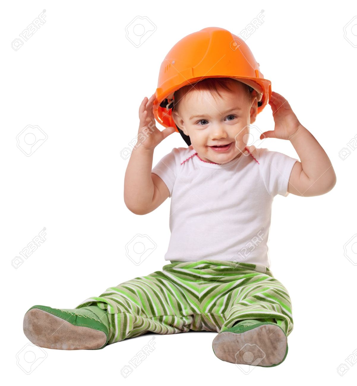 toddler construction hat