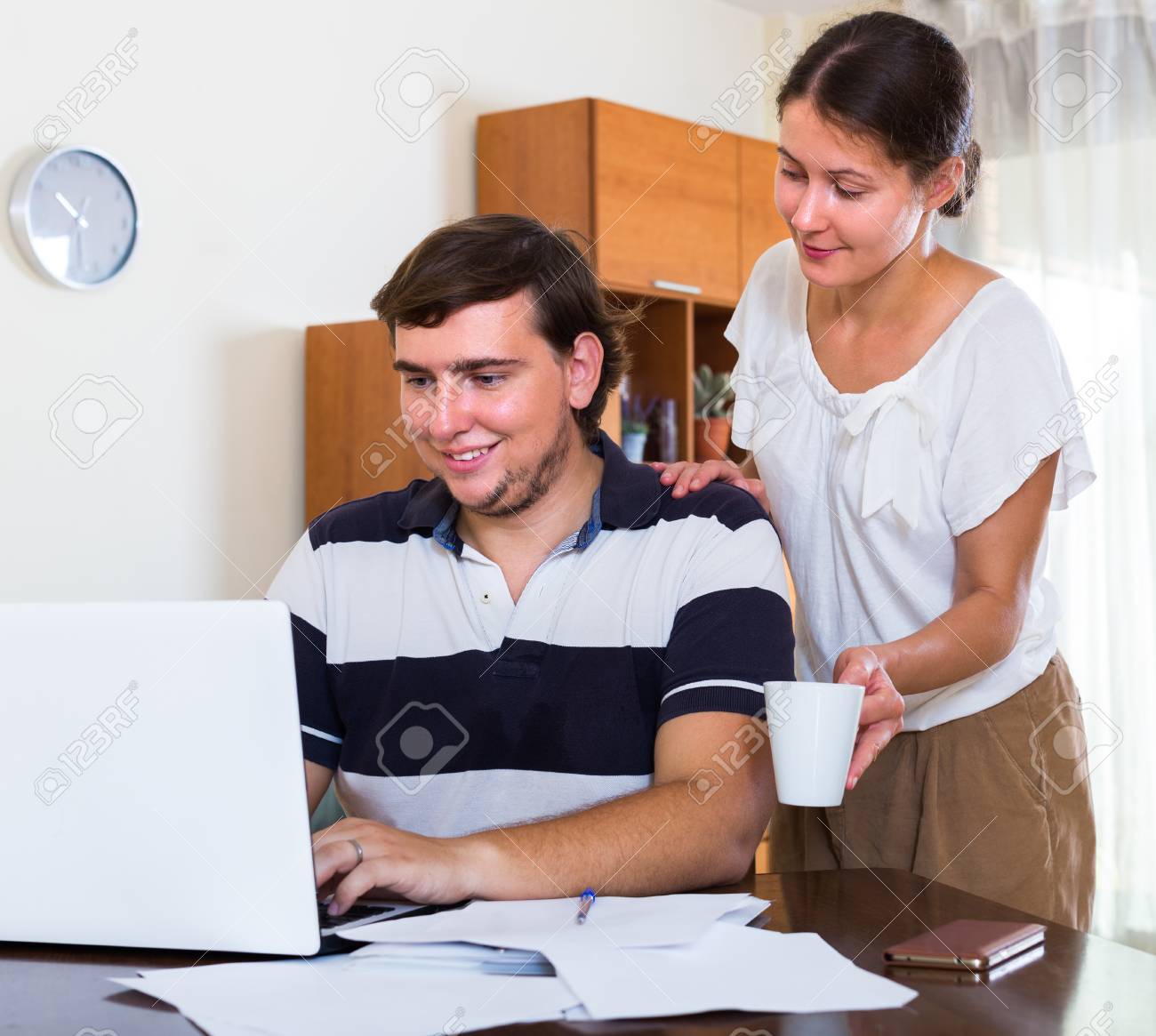 Iakov FilimonovPleased Housewife Taking Care Of