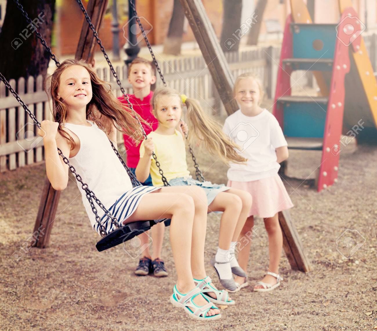 School Age Girls School Age Girls