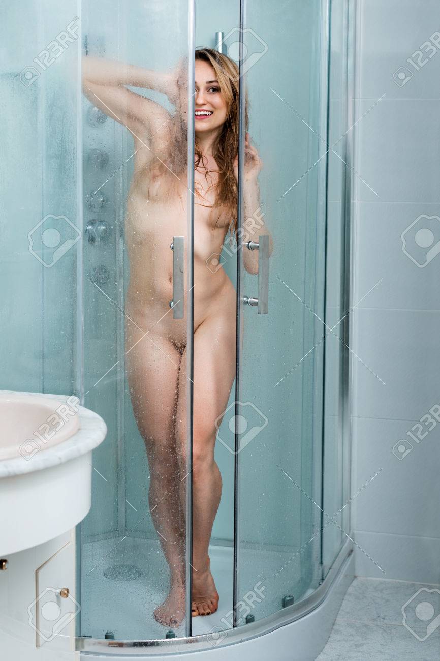 Women Nude Shower