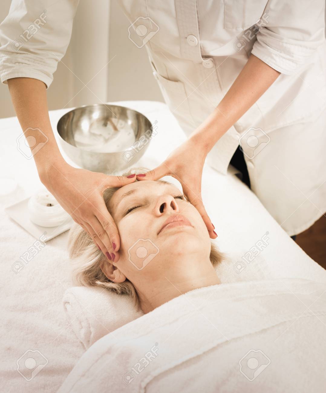 masaje facial profesional