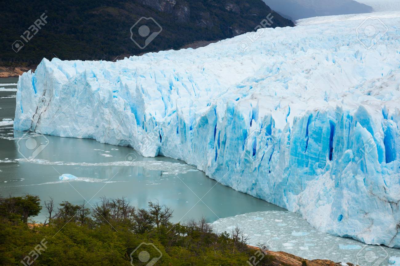 Glacier Perito Moreno Glaciar Perito Moreno And Andes Mountains Stock Photo Picture And Royalty Free Image Image