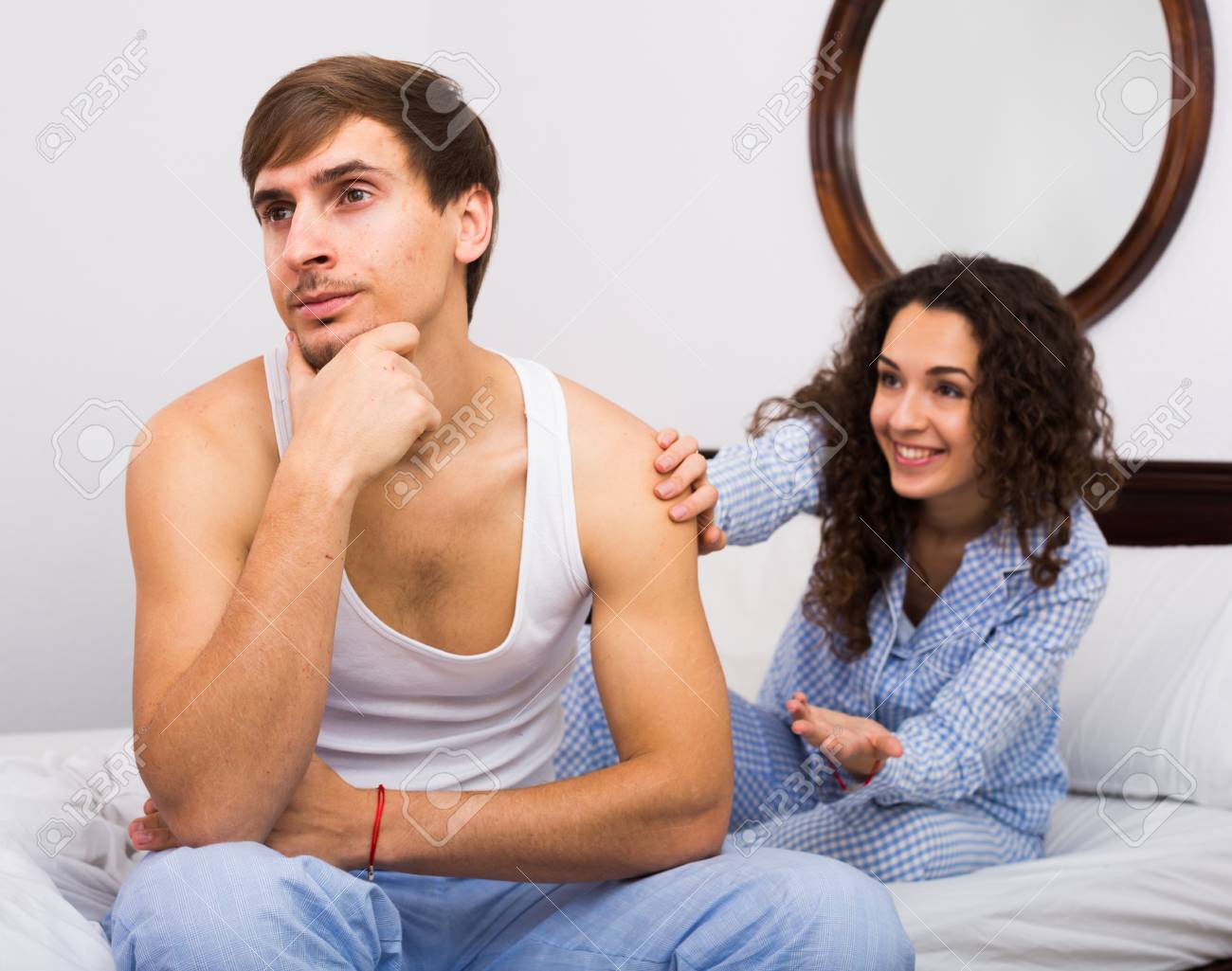 Iakov FilimonovBrunette Girl Wheedling To Offended picture