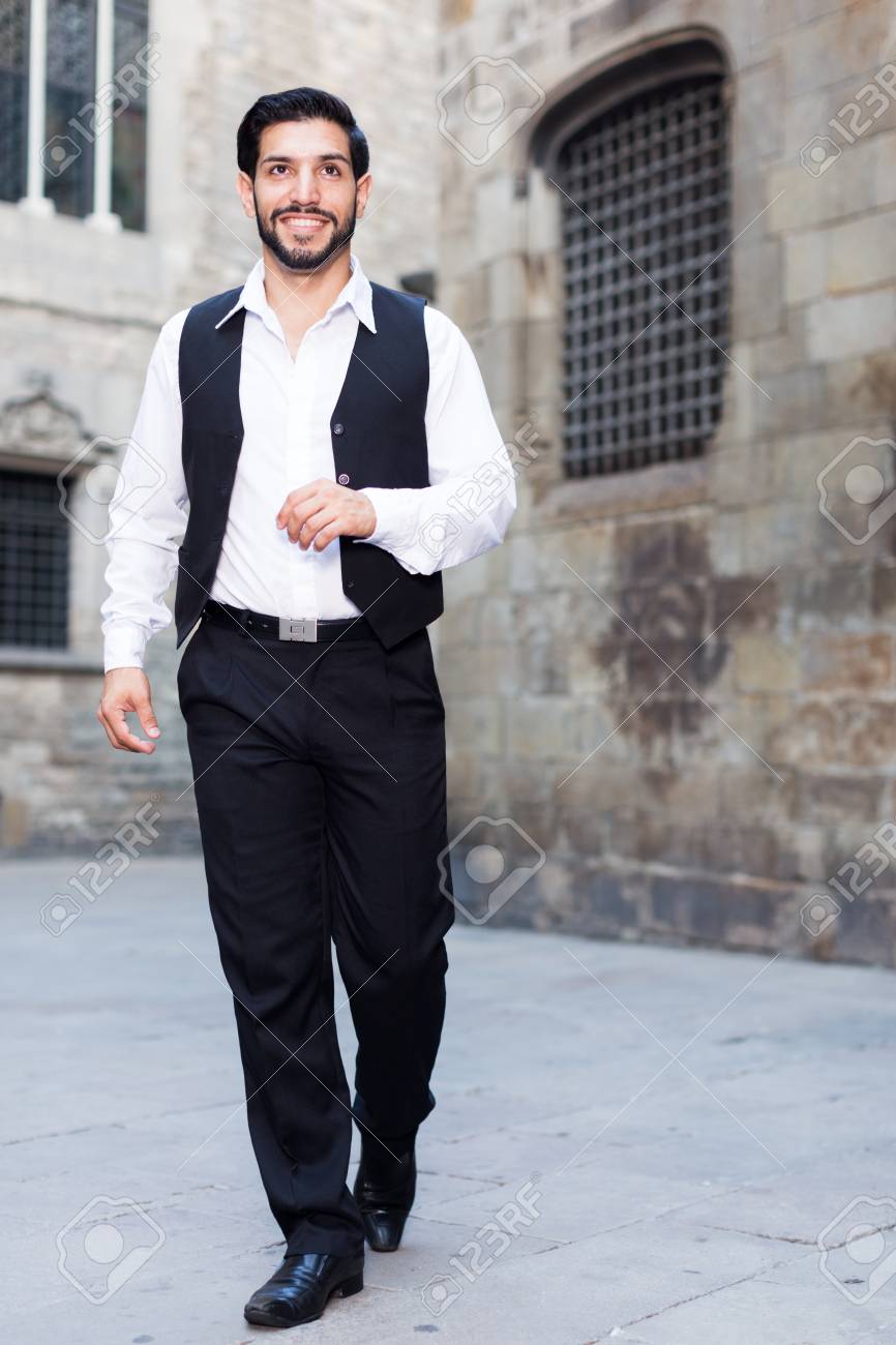 old man formal dress
