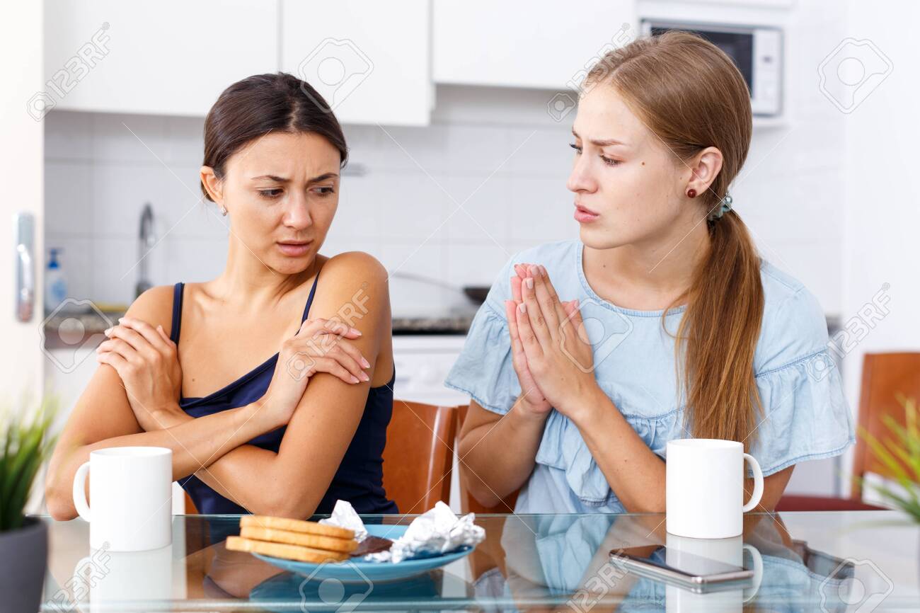 Iakov Filimonov (JackF)Regretful Girl Begging Forgive To Her